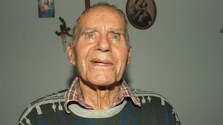 Felix Wetterich feiert am Montag, 12. Dezember, in seinem Heimatort Rottershausen seinen 90. Geburtstag.  Foto: Stefan Geiger