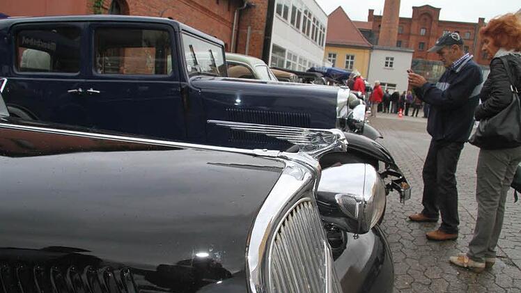Impressionen vom Oldtimer-Treffen in Kulmbach.  Foto: Sonja Adam