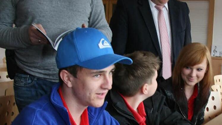 Zum Auftakt der Kampagne kam auch Landrat Klaus Peter Söllner nach Stadtsteinach.