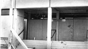 Endspurt vor der Einweihung der Dreifachsporthalle am Anger im März 1977Foto: CT-Archiv/Norbert Klüglein