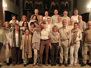 Die Hammelburger GuiG singt am Sonntag, 16. Juli, in der Mariä Himmelfahrtskirche in Bad Neustadt.  Foto: Valtin Dietz