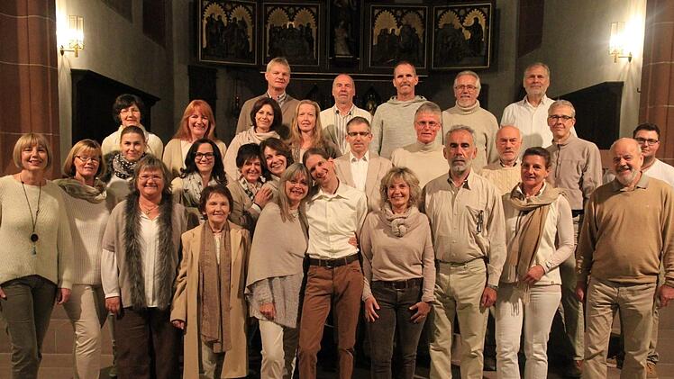 Die Hammelburger GuiG singt am Sonntag, 16. Juli, in der Mariä Himmelfahrtskirche in Bad Neustadt.  Foto: Valtin Dietz