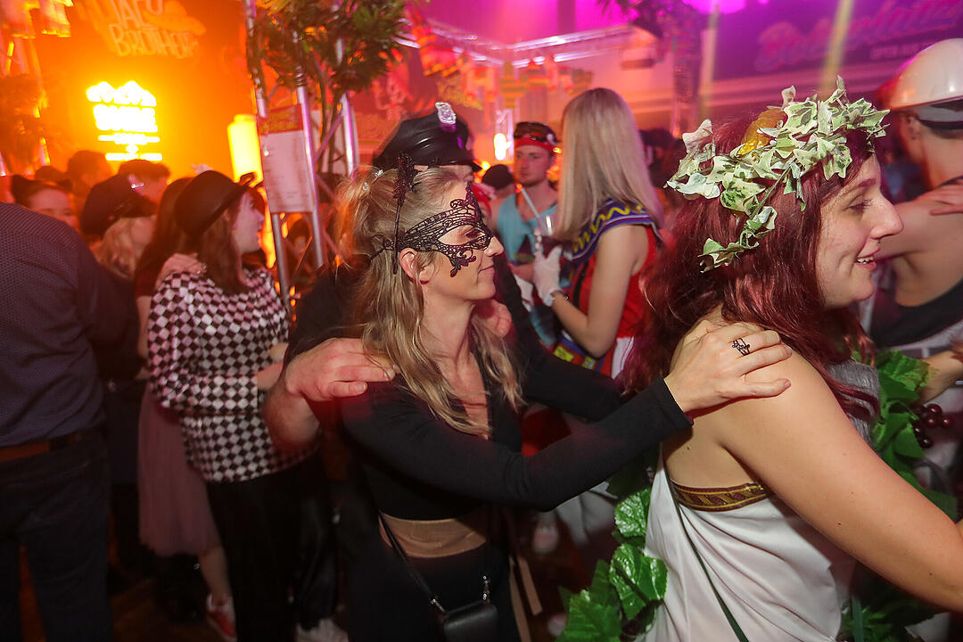 Beste Partystimmung in der Stadthalle