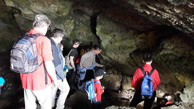 Zugang zur Witzenh&ouml;hle Foto: Brigitte Haselmeier