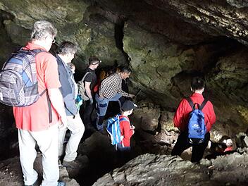 Zugang zur Witzenhöhle Foto: Brigitte Haselmeier