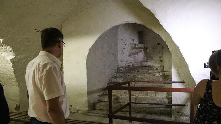 Die Keller der Ehrenburg sind für die Öffentlichkeit normalerweise nicht zugänglich.Foto: Barbara Herbst