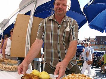 Kloß, Soß' und dazu "Bröckele" - da schlägt das Herz des Coburgers höher.  Foto: Christoph Winter