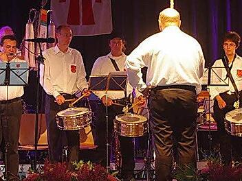 Auch viele Ehemalige des Spielmannszuges erfreuten das Publikum mit ihrer Musik. Fotos: Heike Schülein