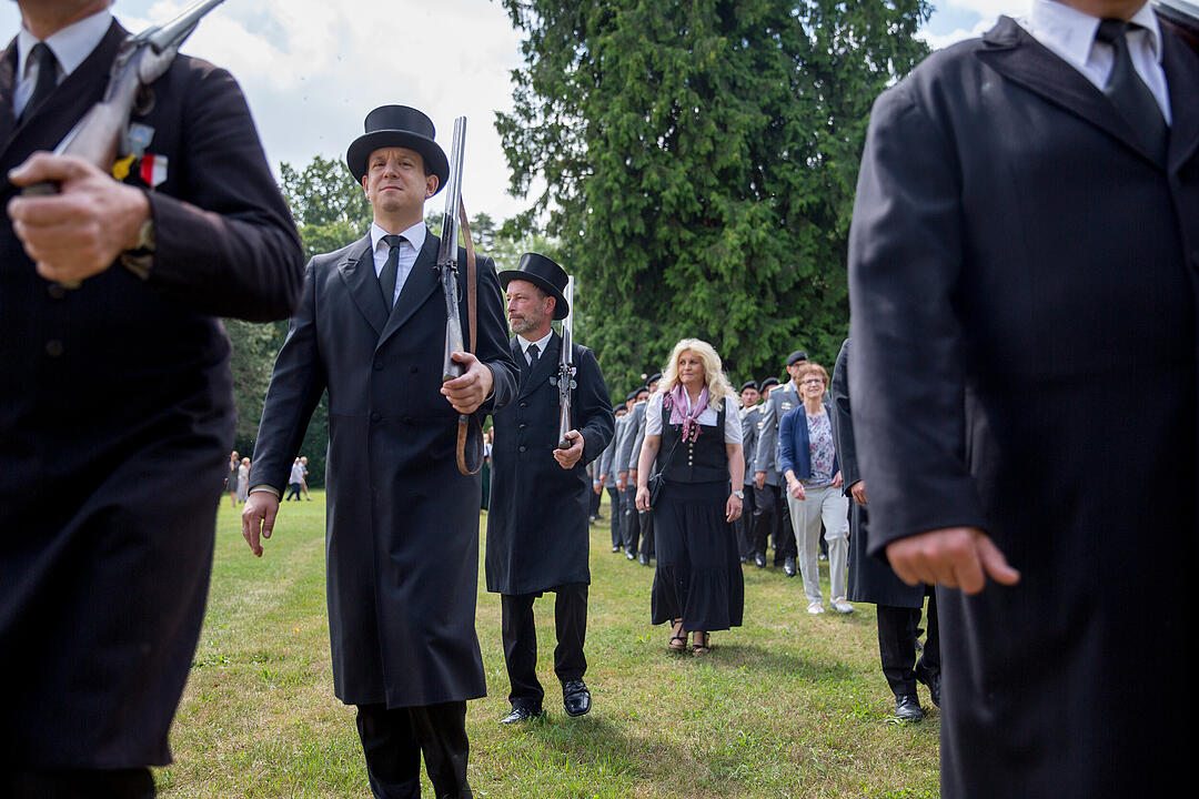 Heimf&uuml;hrung der Braut des F&uuml;rsten Castell-R&uuml;denhausen