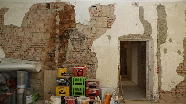 Noch herrschen hier die Handwerker.Foto: Barbara Herbst