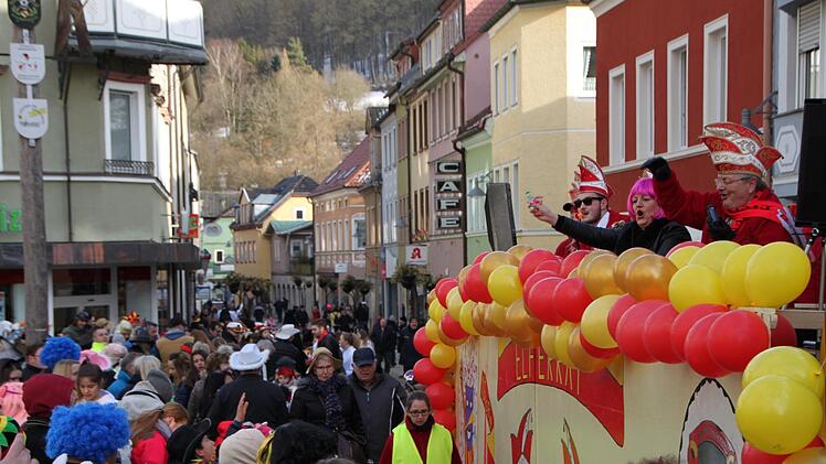 Faschingszug Bad Brückenau 2018 Foto: Ulrike Müller