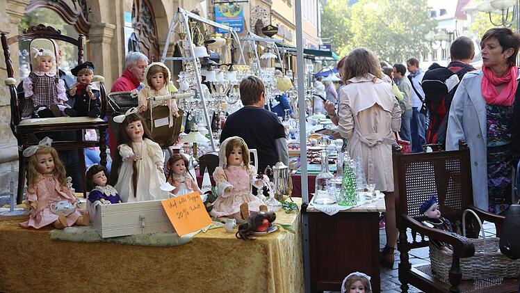 Antikmarkt Bamberg 2014 Foto: Barbara Herbst
