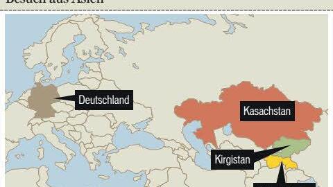 Die Gäste wohnen zwischen 4800 und 6000 Kilometer von Wallenfels entfernt.