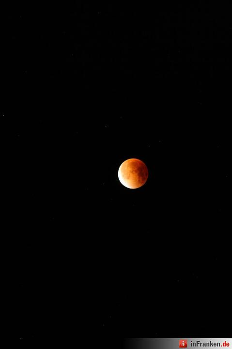 Leserfotos: Blutmond über Franken