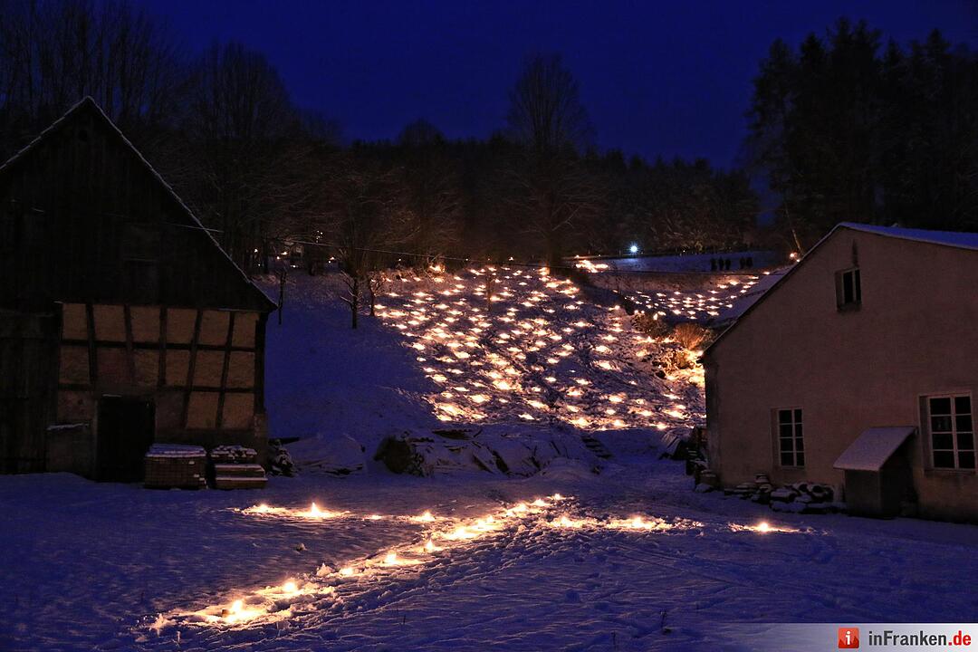 Beeindruckendes Lichterfest in Obertrubach