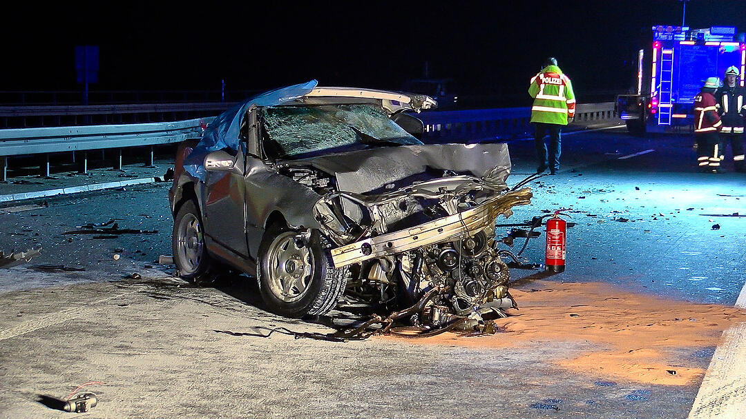 Tödlicher Geisterfahrerunfall auf der A7