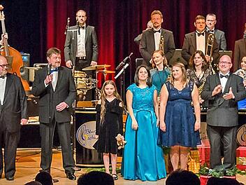 Das "Blue-Moon-Orchestra" wird bei Auftritten im Kreiskulturraum Kronach stets umjubelt. Foto: K.-H. Hofmann