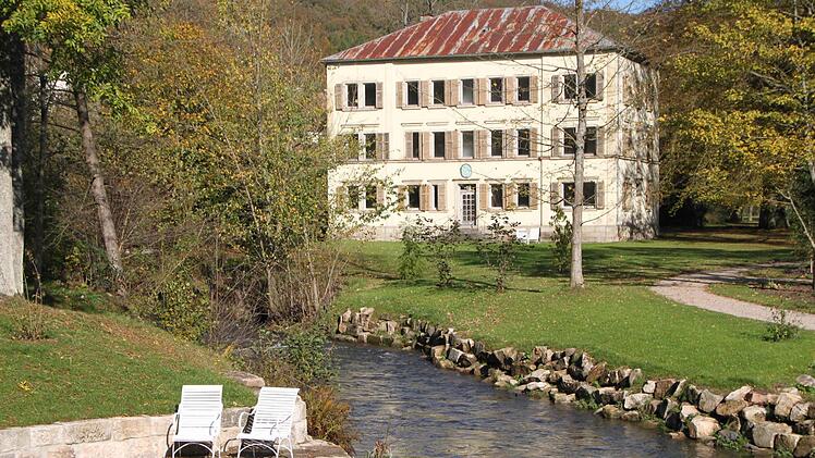 Blick auf die Villa Maria vom Sonnen-Plateau aus. Foto: Ulrike Müller
