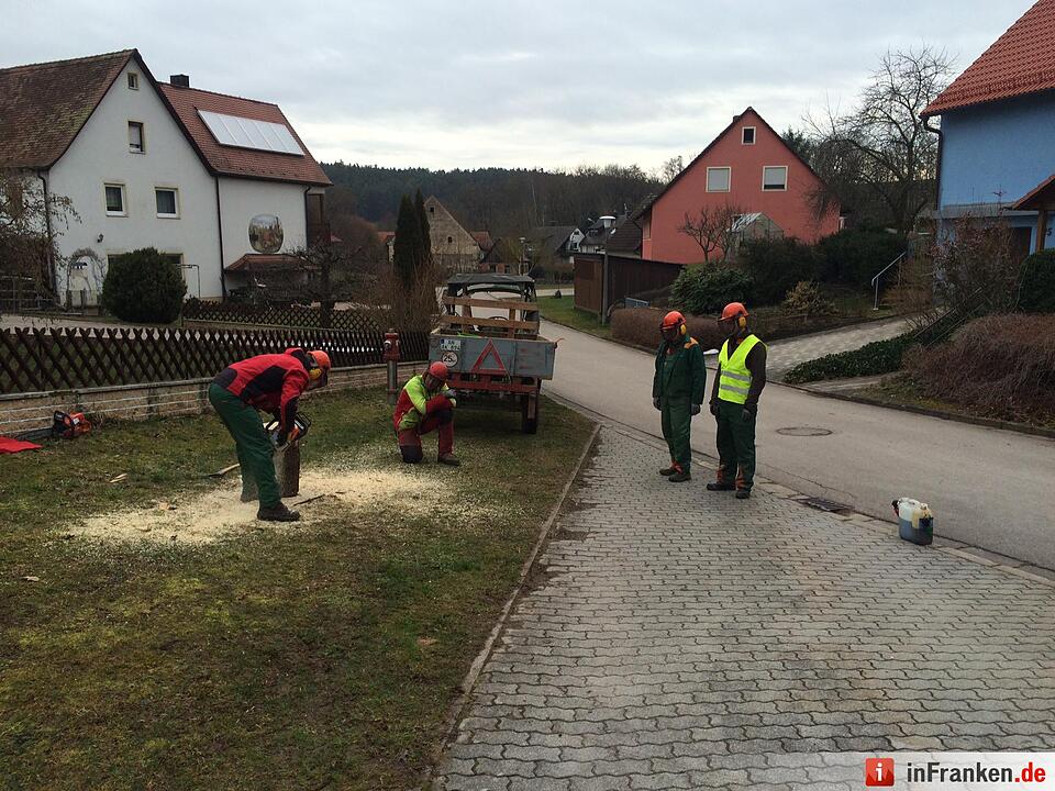 Kettensägenlehrgang bei Feuerwehr Steinbach