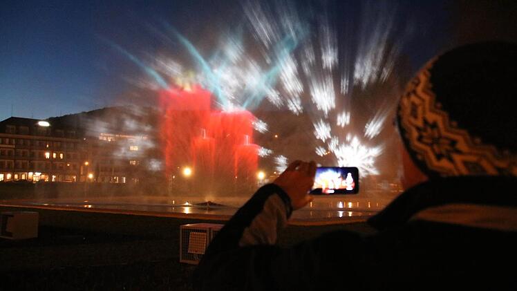 Eindrücke vom Springbrunnen. Foto: Ralf Ruppert