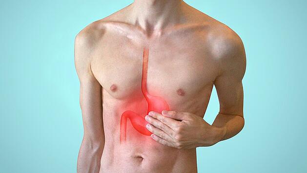 Eine Magenschleimhautentz&uuml;ndung kann starke Schmerzen verursachen.