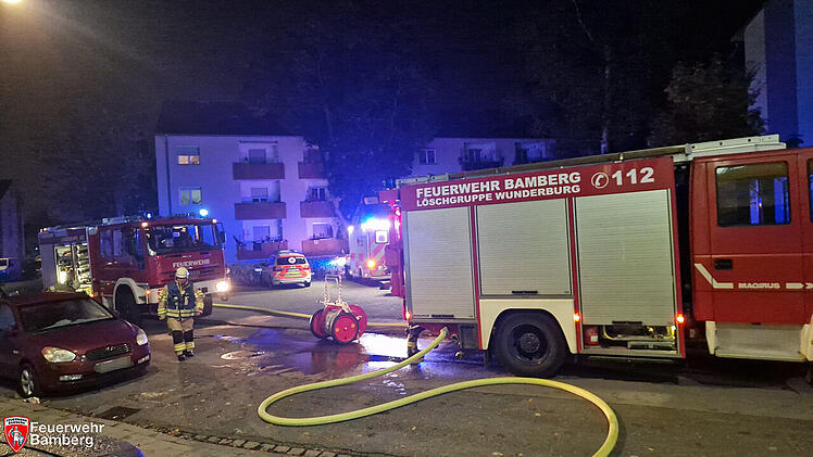 Bamberg: Kellerbrand erschwert Bewohnern die Flucht - eine Person erleidet leichte Rauchvergiftung