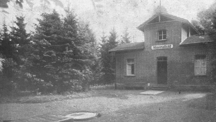 Das Mineralbad um 1900 (Foto: p)
