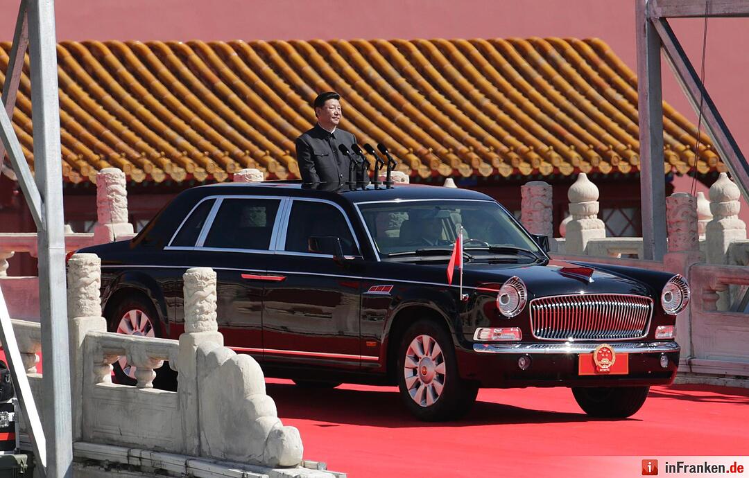 Militärparade in China