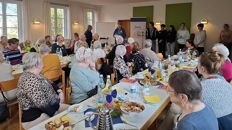 Der Rotary Club Herzogenaurach organisierte einen Seniorennachmittag.