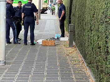 Verd&auml;chtiges Paket in N&uuml;rnberg