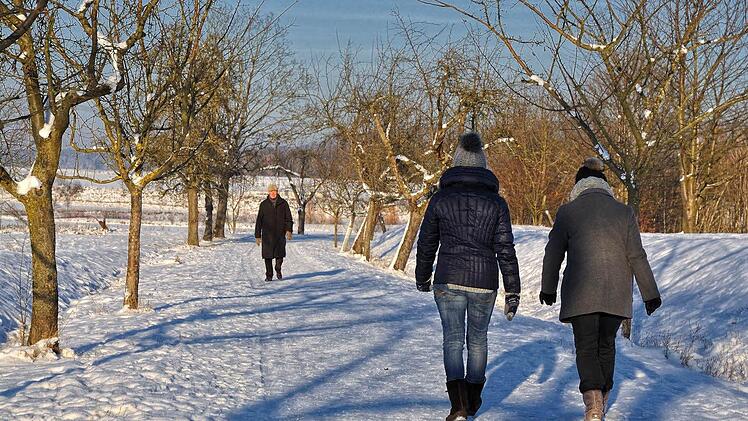 Am Rande des Ortes gibt es schöne Spazierwege.  Foto: Harald Koch