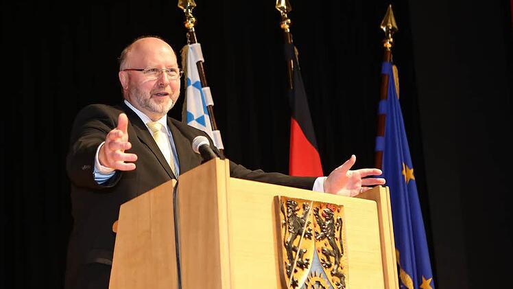 Bei der Verabschiedung von Landrat Oswald Marr. Foto: Barbara Herbst