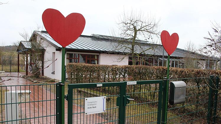 Der evangelische Kindergarten Steppach "Arche Noah" wird unter Bauträgerschaft der Gemeinde Pommersfelden erweitert.     Foto: Seeger (Archiv)