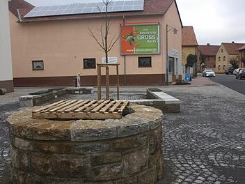 Am alten Rathausplatz, dessen Gestaltung in die Sanierung der Hauptstraße einbezogen wurde, wurde ein Ginkgo gepflanzt.  Foto: Stefan Geiger