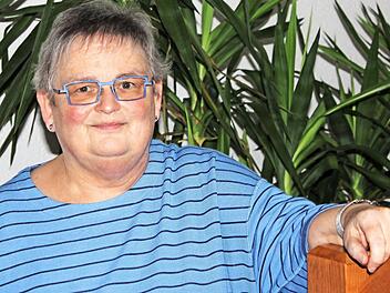 Stellvertretende BRK-Kreisvorsitzender Birgit Hufenbeck-Liebich in ihrem Haus in Burgkunstadt