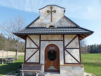 Die schmucke Kapelle ...