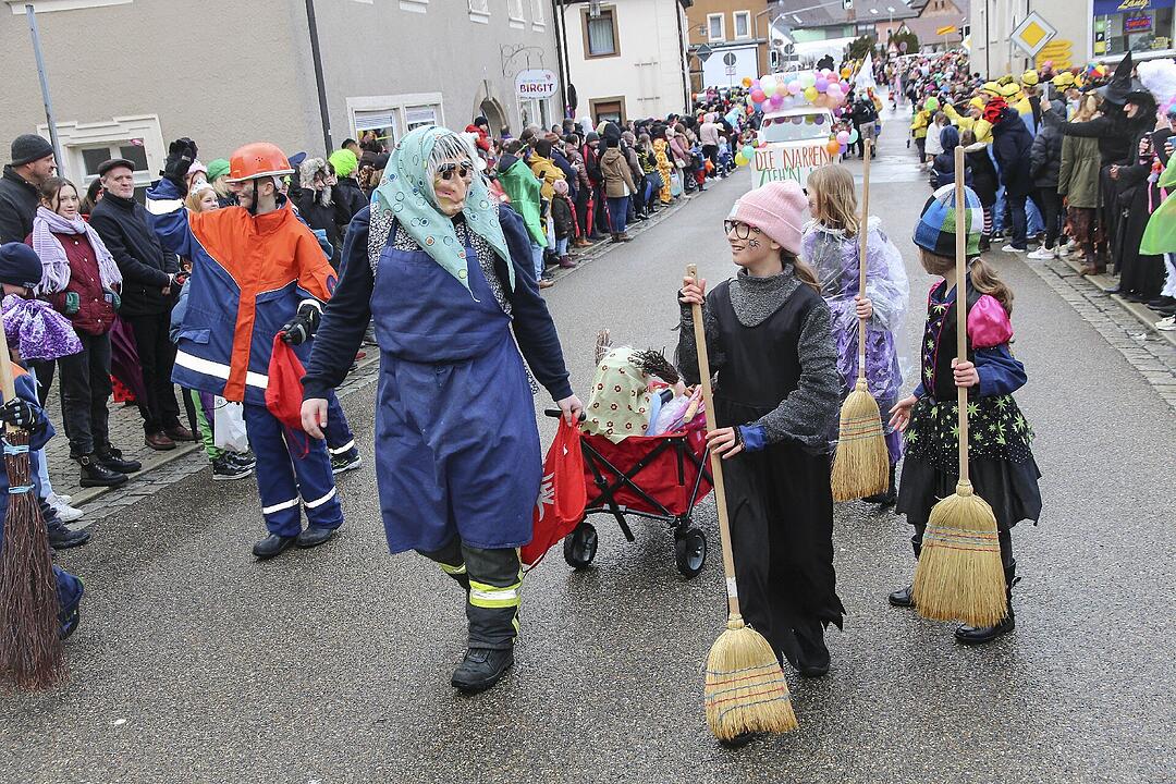 Großer Faschingsumzug  zum Stadtsteinacher Marktplatz