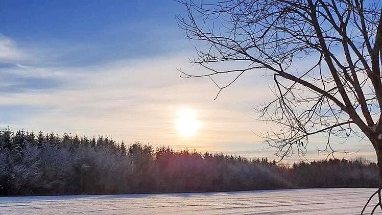 Der Winter im Frankenwald von seiner idyllischen Seite Foto: Simone Bätz