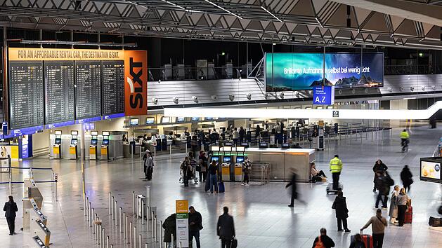 Betrieb am Flughafen Frankfurt/Main