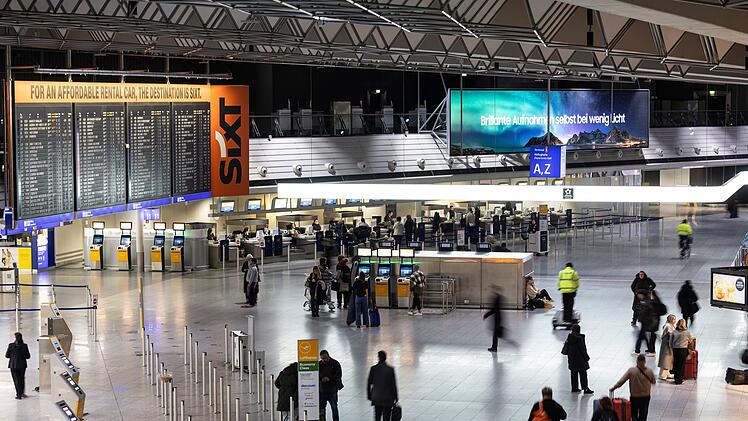 Betrieb am Flughafen Frankfurt/Main