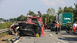 A70 bei Viereth: Kollision im Feierabendverkehr