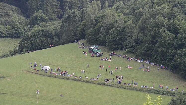 Sprengung der Sinntalbruecke