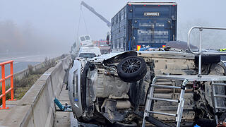 Glatteisunfall auf A 7
