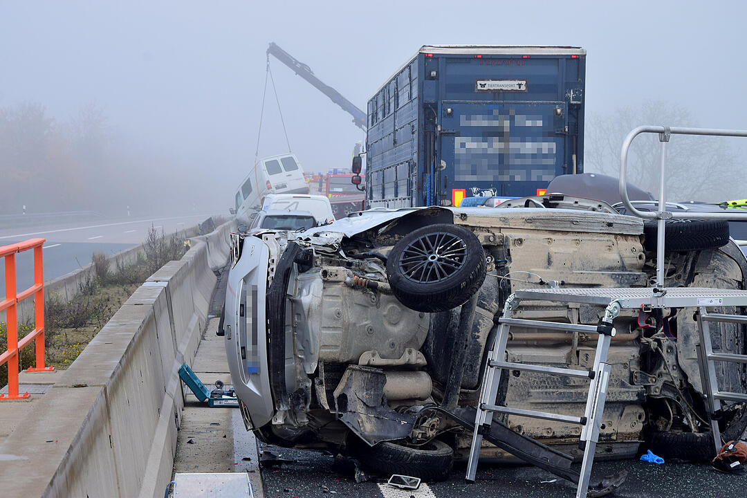 Glatteisunfall auf A 7