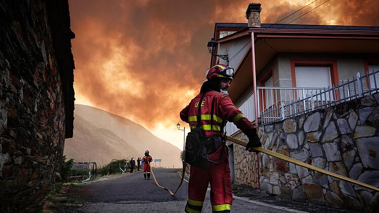Waldbrände in Spanien