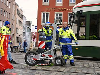 Poller am Augsburger Christkindlmarkt