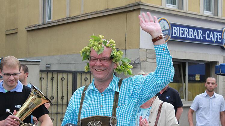 Hopfenkönig Tino Vetter
