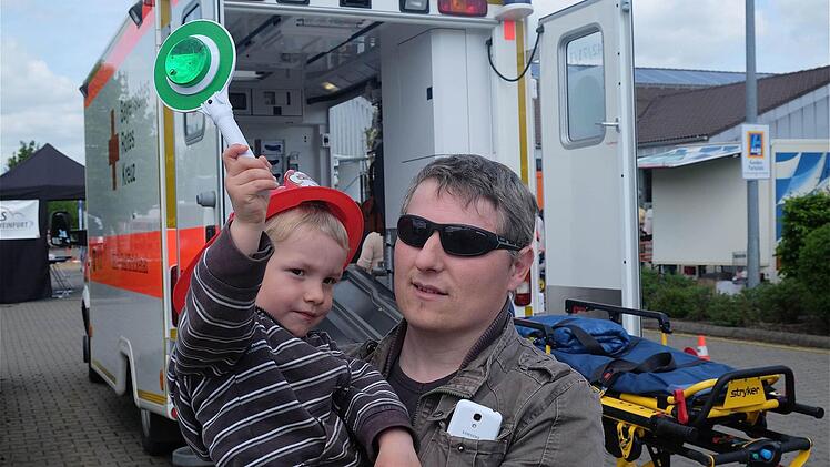 Blaulichttag in Hammelburg  Foto: Gerd Schaar