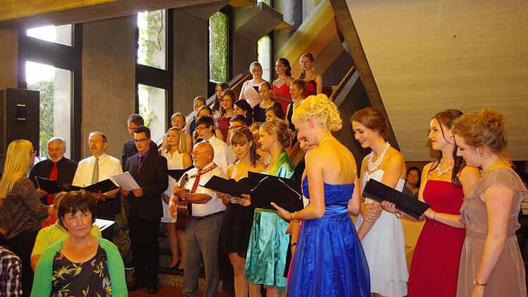 Abschlussfeier am FWG Kronach Foto: Heike Schülein