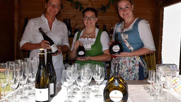 Auch flüssige Genüsse wurden präsentiert. Foto: Andrea Spörlein